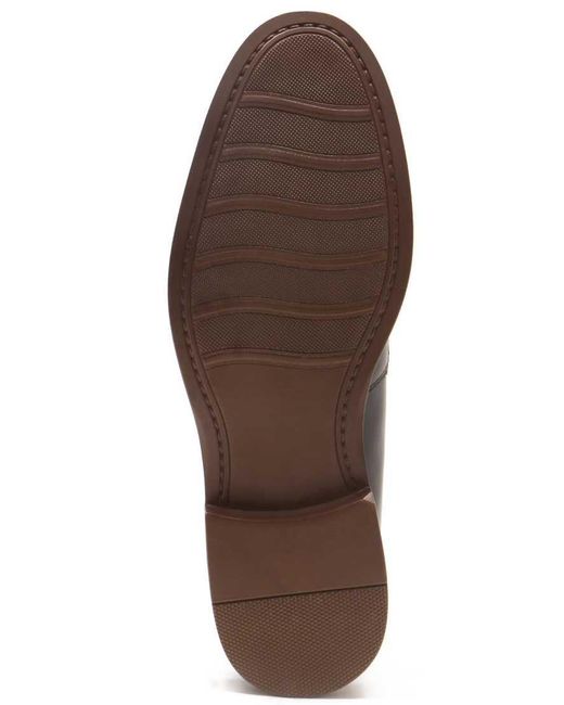 Thomas Crick Brown Lucas Loafer Formal Leather Slip-On Shoes for men