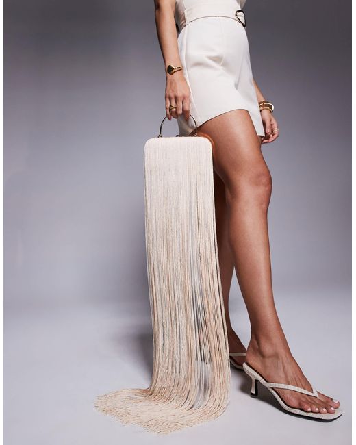 ASOS Natural – hartschalen-handtasche