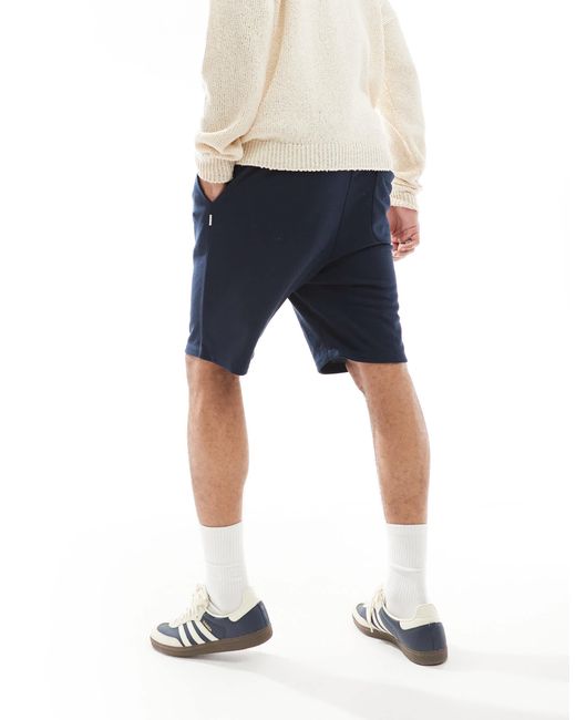 Short molletonné coupe ample Jack & Jones pour homme en coloris White