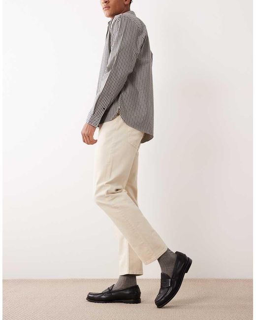 Jack & Jones Natural Chris Straight Jeans for men
