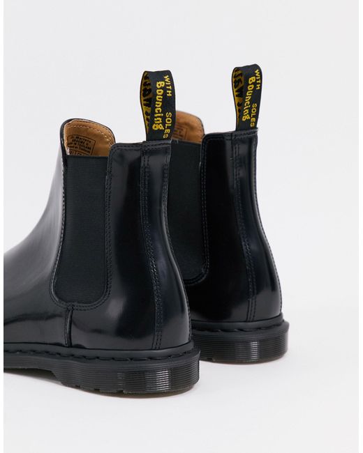 Dr. Martens Graeme Ii Polished Smooth Leather Chelsea Boots in Black for  Men | Lyst Australia
