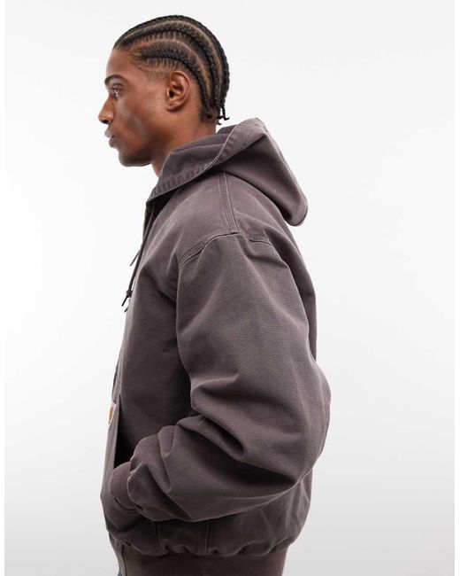 Carhartt Brown Og Active Jacket for men