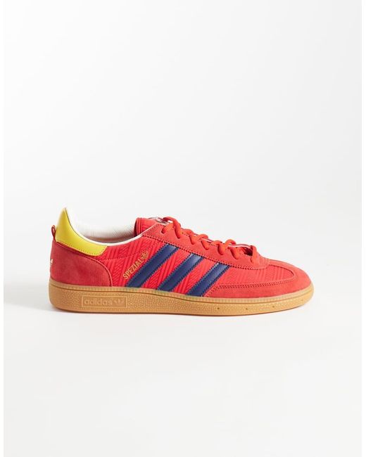Adidas Originals Red Handball Spezial Trainers for men
