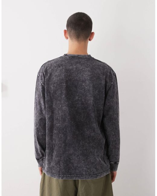 Xlarge – langärmliges t-shirt in Gray für Herren