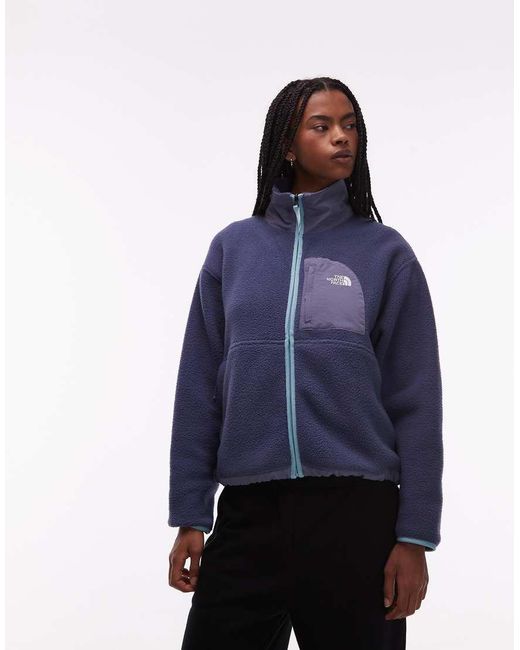 The North Face Blue Yumiori Off Peak Full Zip Fleece Jacket