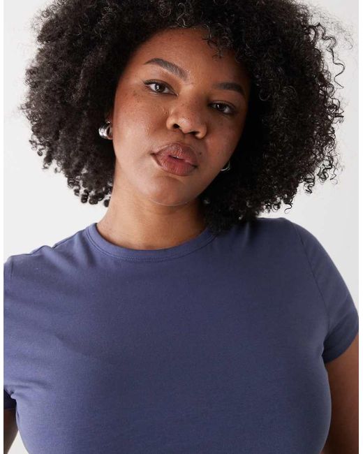 Collusion Blue Plus Baby Tee