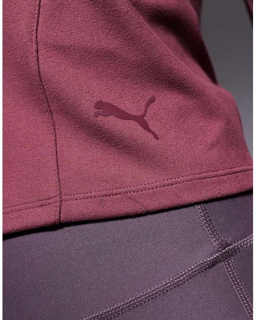 PUMA Purple Train Full-Zip Top