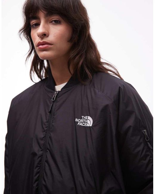 The North Face Blue Choqa Bomber Jacket