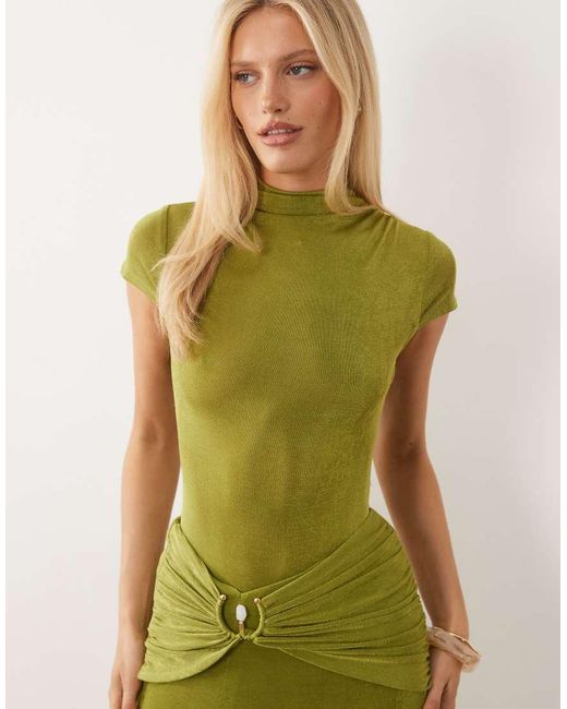 Ruched & Ready Ruched Ready in het Green