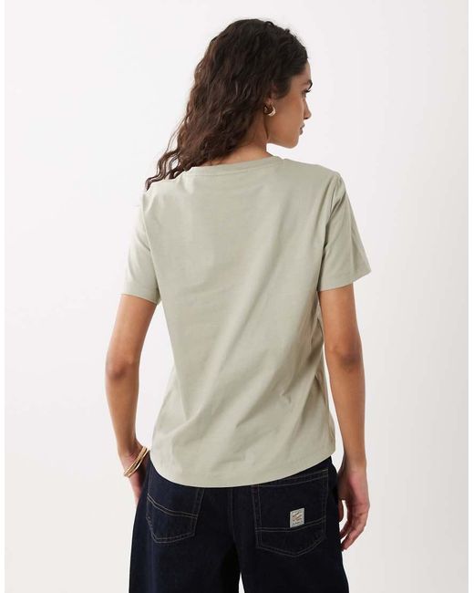 Gant Natural Regular Shield Logo T-shirt
