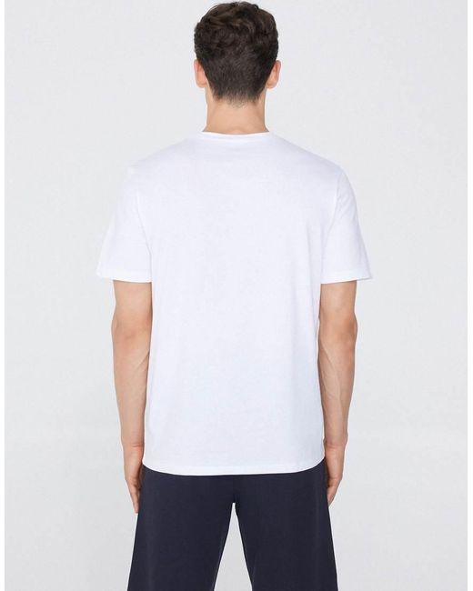 Tezenis White Basic Relaxed-Fit Cotton T-Shirt for men