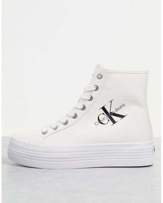 calvin klein flatform