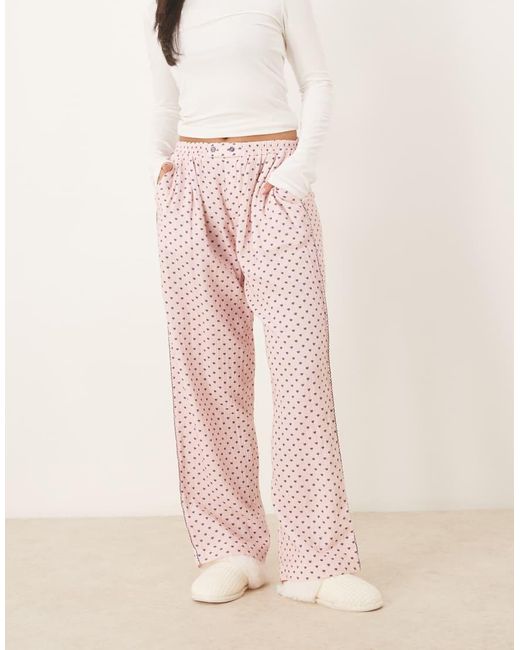 Free People Pink Intimately Fp Be Mine Pull On Trouser