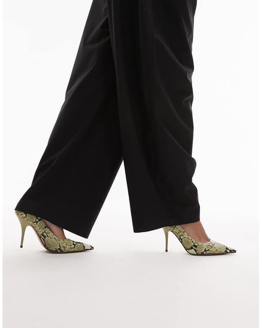 ASOS Black Perth Pointed Stiletto High Heeled Pumps
