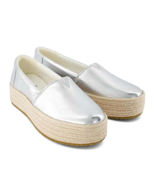 TOMS White Valencia Shoe