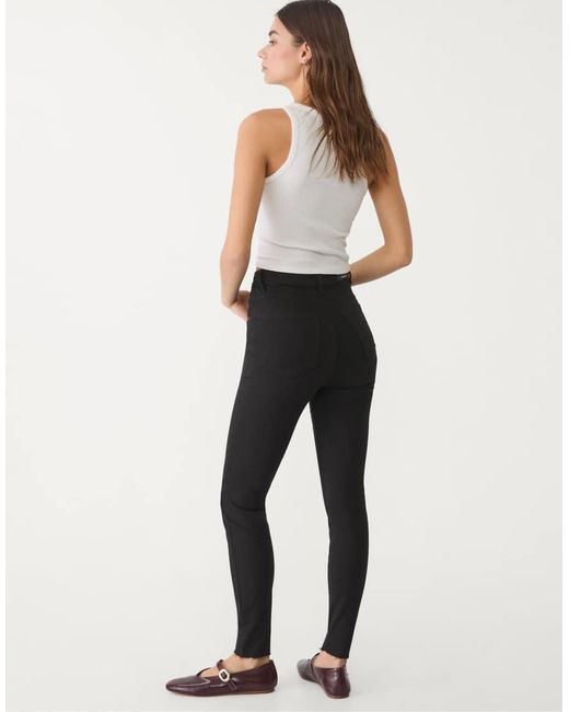 Stradivarius Black Super High Waist Jeans