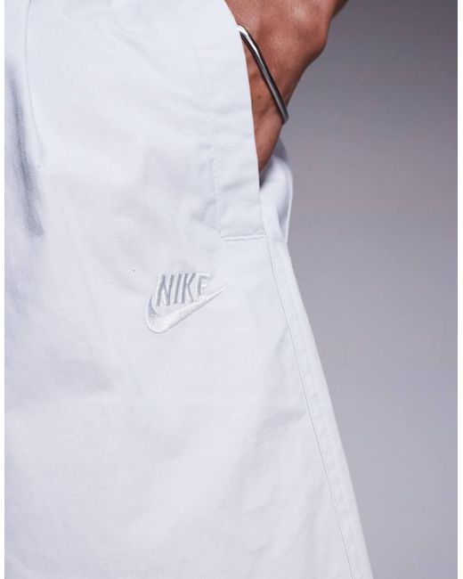 Nike Blue Club Woven Oversized Shorts for men