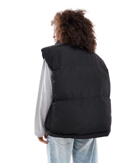Brave Soul Black Padded Gilet Vest