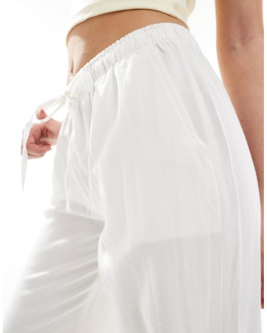 Stradivarius White – str – hose