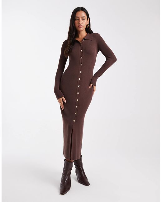 4th & Reckless Brown – maxikleid