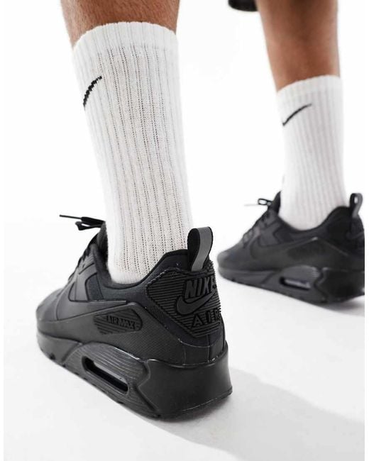 Nike Black Air Max 90 Drift Trainers for men