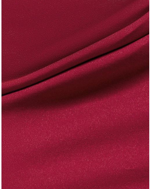 Goddiva Red Off The Shoulder 3D Puffed Sleeve Sweetheart Maxi Dress