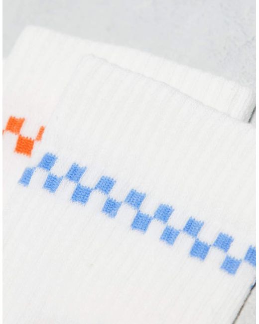 Pack De 2 Pares De Calcetines Con Estampado Gráfico De Personajes De Comida Rápida De -Blanco ASOS de color White