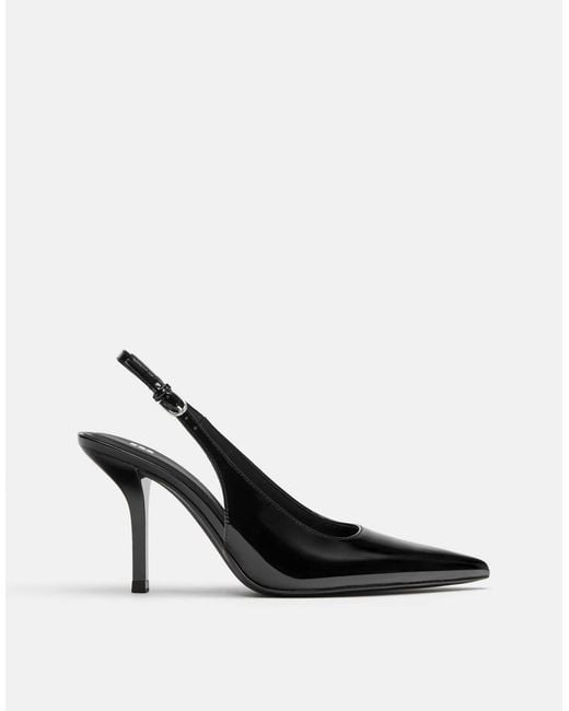 Chaussures à talon haut Pull&Bear en coloris Black