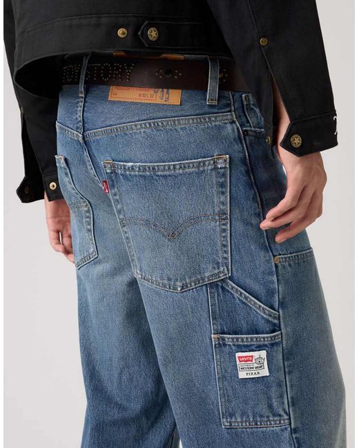 Levi's Blue Toy Story Loose Western Flare Jeans for men