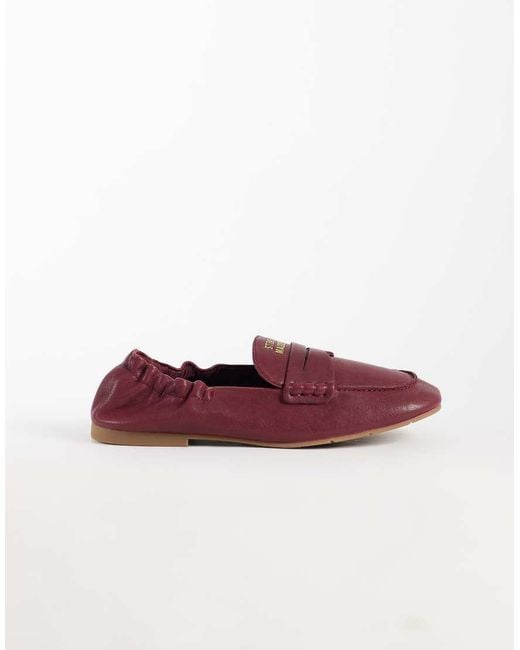 Steve Madden Purple Newbury Loafers