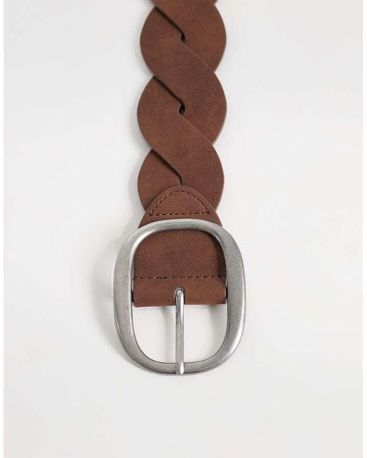 ASOS Brown Waist And Hip Jeans Belt