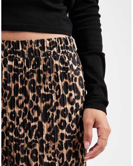 Only Petite Black Pull On Loose Fit Trousers