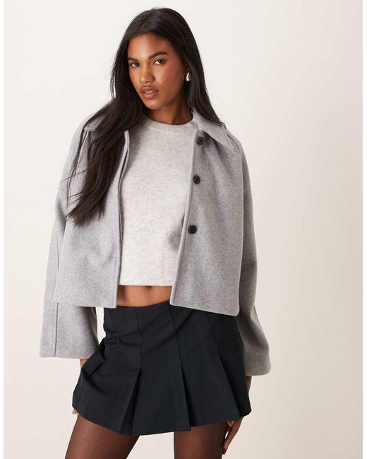 Pimkie Natural Pointed Collar Jacket
