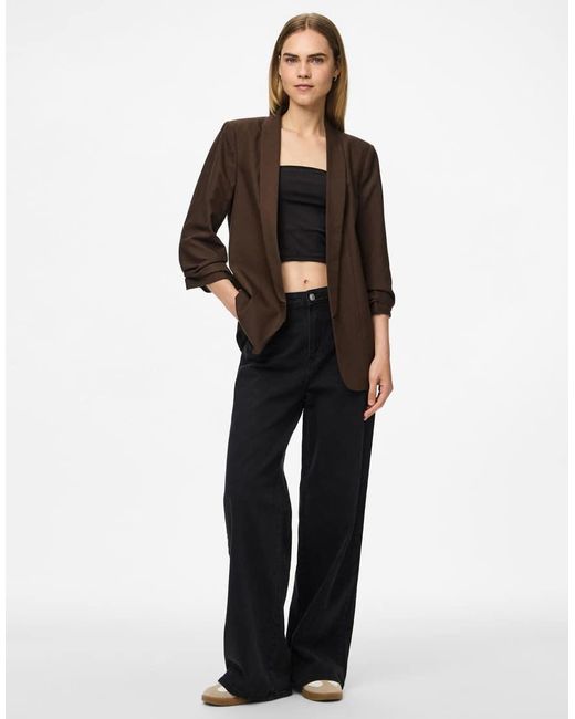 Pieces Black Blazer