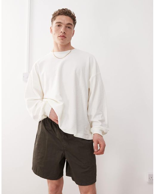 Obey – easy gravel – wander-shorts in Natural für Herren