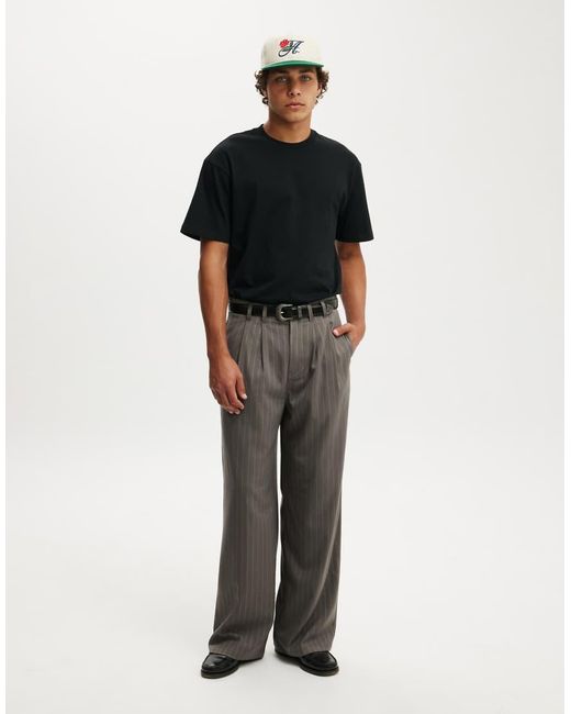 Cotton On Black Everyday Fit T-Shirt for men