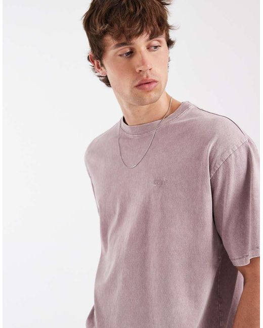 Levi's Purple Red Tab Vintage T-shirt for men