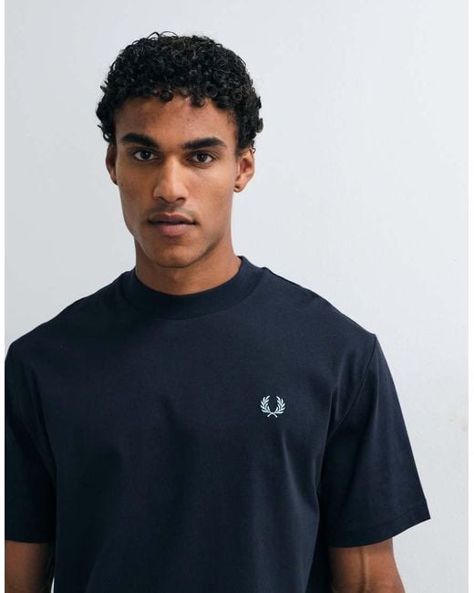 Fred Perry Blue 1952 Back Graphic T-Shirt for men