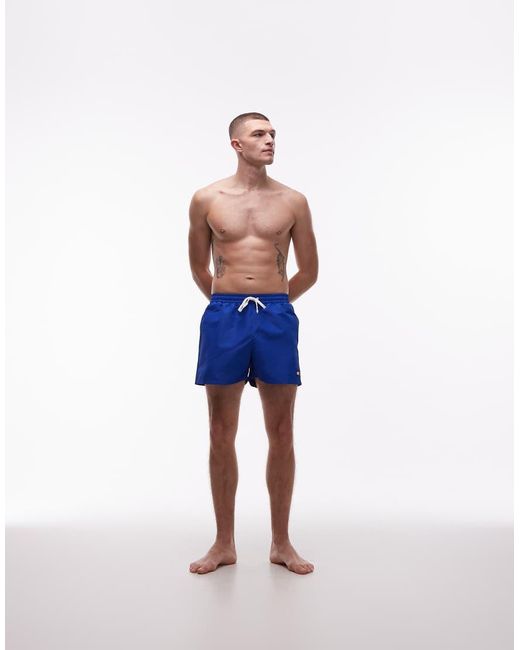 Tommy Hilfiger Blue Drawstring Swim Shorts for men