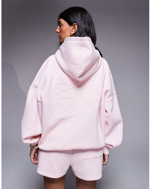 Kaiia Pink – studio – oversize-kapuzenpullover