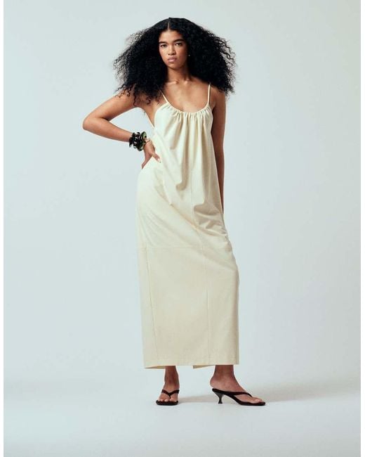 ASOS White Havana Toe Thong Kitten Heel Sandals