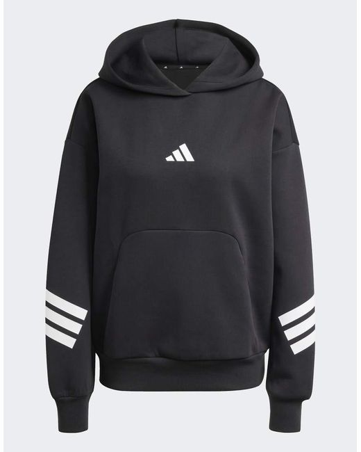Adidas Originals Blue Future Icons 3-Stripes Hoodie