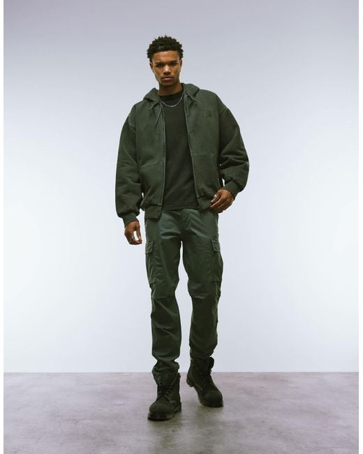 Carhartt – vista – oversize-kapuzenjacke in Green für Herren
