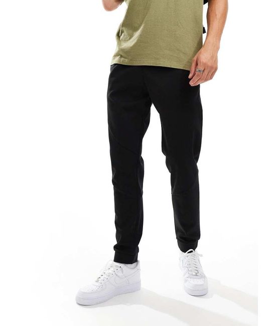 Pull&Bear Joggingbroek Met Panelen in het Black voor heren