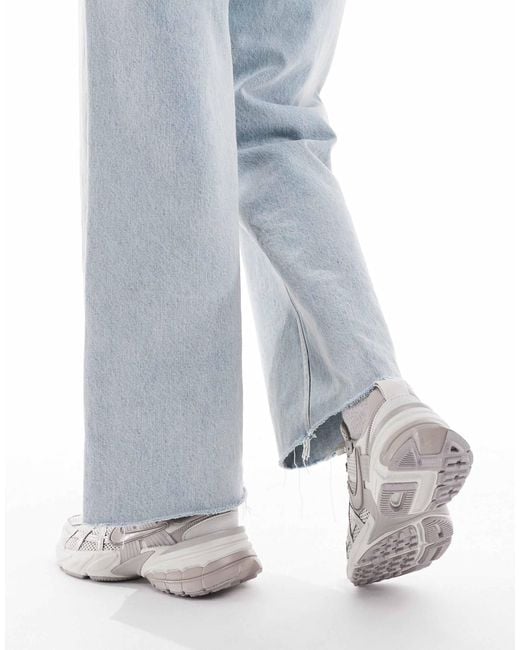 Nike Blue V2k Run Sneakers