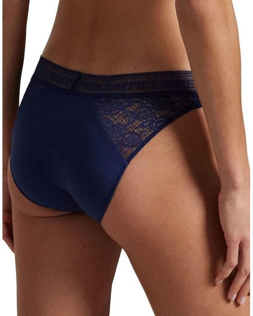 Polo Ralph Lauren Blue Love Collection Lace Bikini Brief