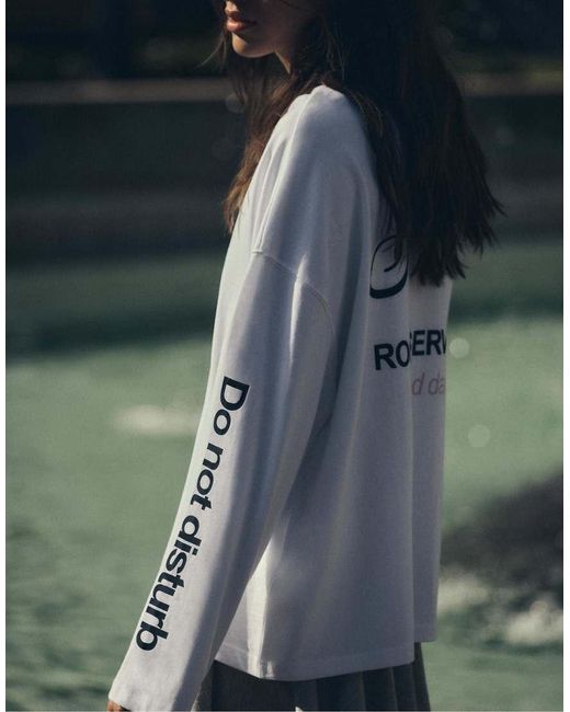 Pull&Bear White Stwd Star T-shirt