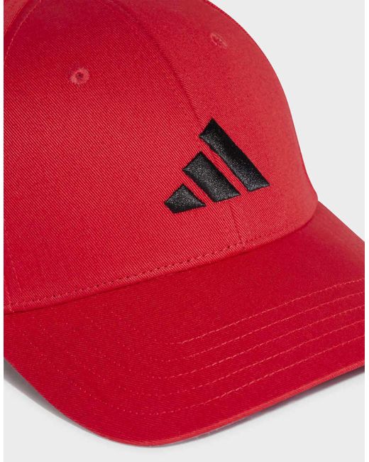 Adidas Originals Red New Logo Baseball Cap