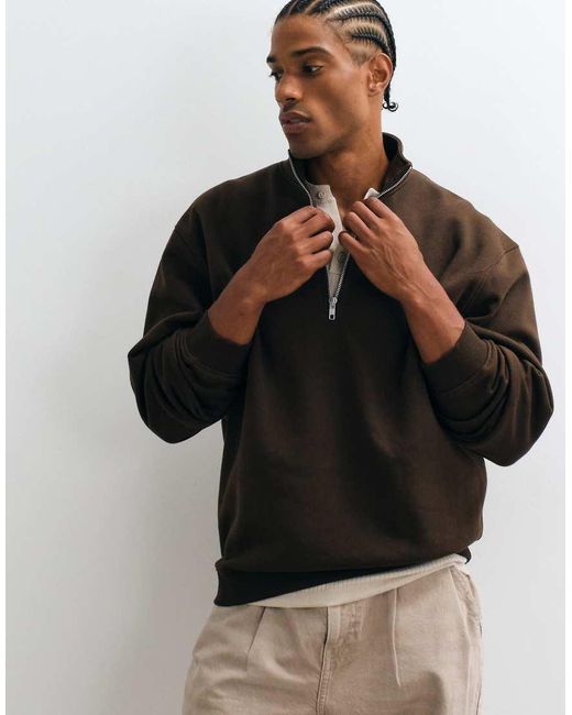 ASOS Essentials in het Brown voor heren