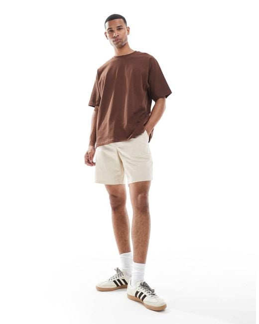 Farah – sepel – shorts in Natural für Herren